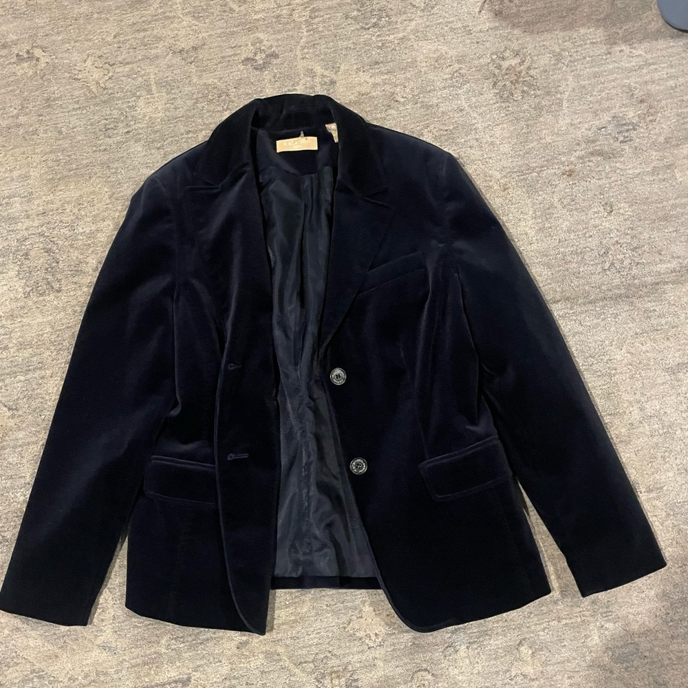 Kate Hill Velvet Blazer